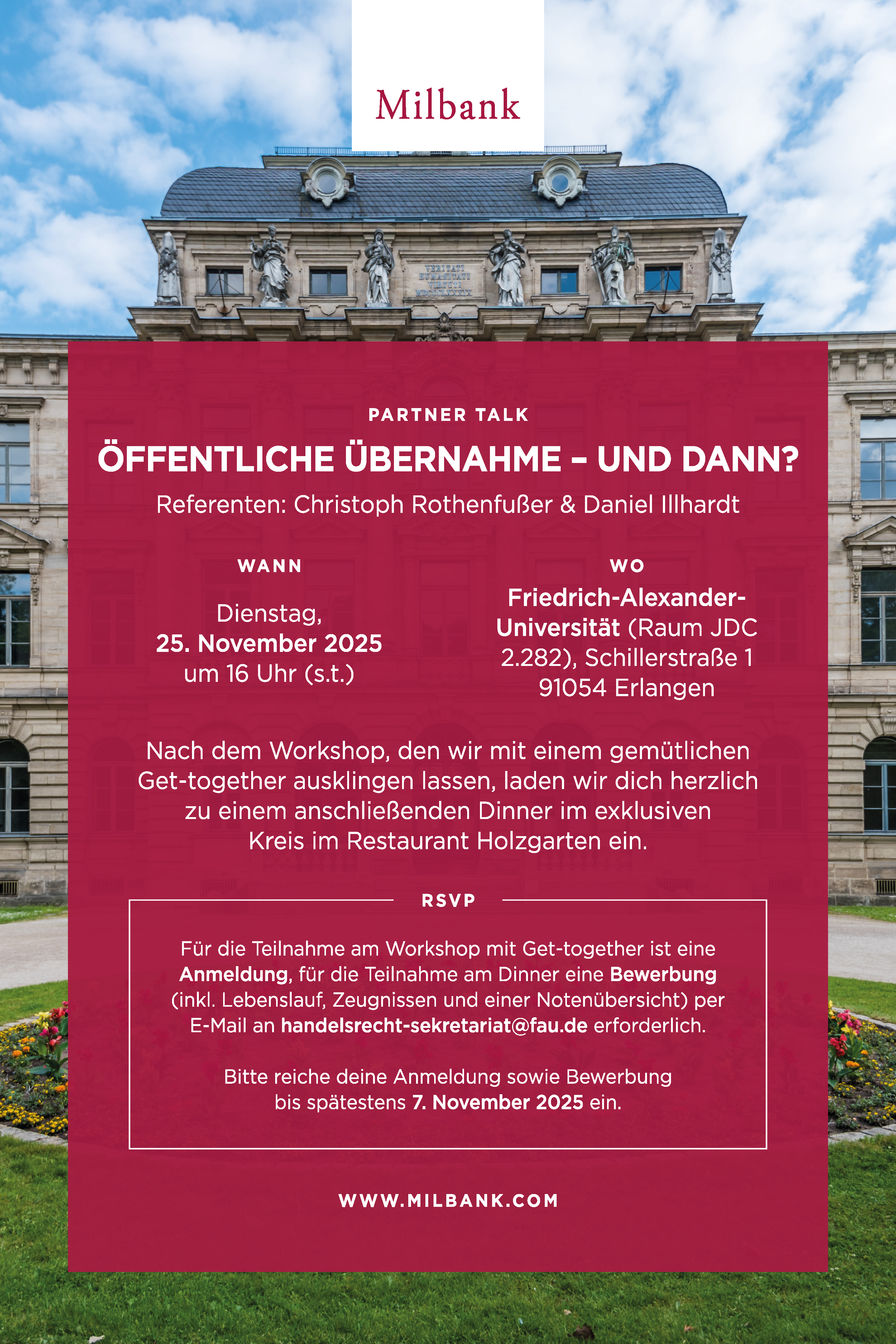 Zum Artikel "Partner Talk mit Milbank"